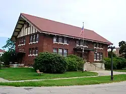 Matson Public Library building in Princeton, Illinois