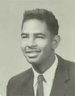 Maurice "Wilky" Gilmore - High School Yearbook Photo (1958)