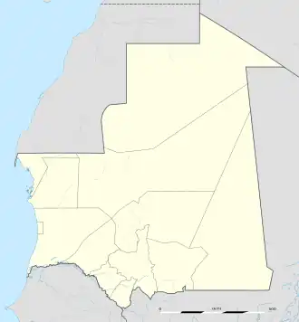 Aoudaghost is located in Mauritania