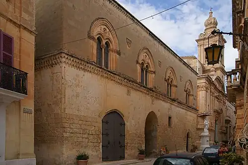 Palazzo Santa Sofia, Mdina, Malta c. 1233 (first floor)