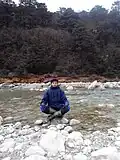 Meditation Lachung River North Sikkim