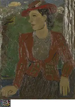 Girl with hat Museum van Deinze en de Leiestreek