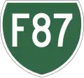 Freeway route shield (used in Melbourne, Victoria)