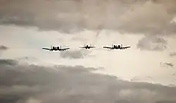 Members of the U.S. and Slovak armed forces hold a memorial service for Slovakian war hero