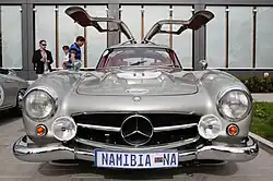 Front view, with the doors open