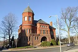 Meriden High School, Meriden, Connecticut, 1884-85.