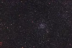 Messier 35, with 6 Gem visible right at the bottom edge of the image