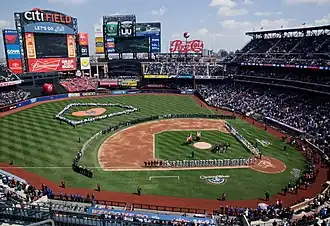 Opening Day at Citi Field on April 1, 2013