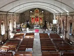 Church interior in 2022