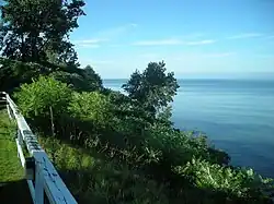 View of Lake Michigan