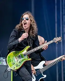Åkerfeldt with Opeth in 2024