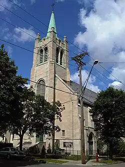 Norwegian Lutheran Memorial Church in Minneapolis, Minnesota, built in 1922.