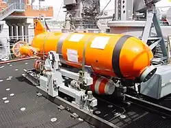 A Pinguin B3 mine-hunting ROV