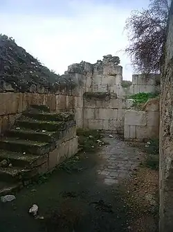 Ruins of Khirbat al-Minya in Galilee, 8th century[38]