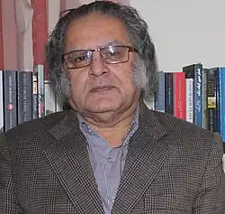Baig at his home in Lahore