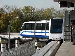 Intamin P30 train (operates on the Monorail line)