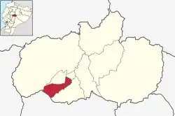 Mocha Canton in Tungurahua Province