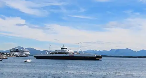 Ferry in Molde in 2024