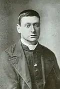 Monsignor Carlo Respighi when he was young.