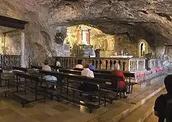 The cave where the Archangel Michael is said to have appeared.