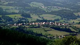 A general view of Montmelard