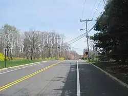 Dutch Lane Road approaching Boundary Road