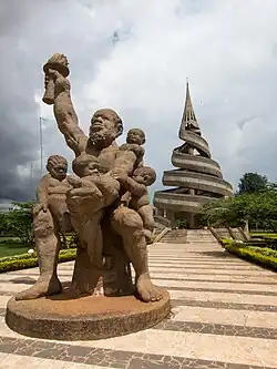 Image 20Reunification Monument, Yaounde (from Tourism in Cameroon)