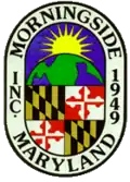 Official seal of Morningside, Maryland
