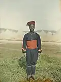 Senegalese sniper (Fez, Morocco, 1913)