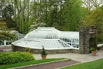 A greenhouse.