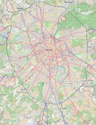 Moscow–Kursky is located in Moscow Ring Road