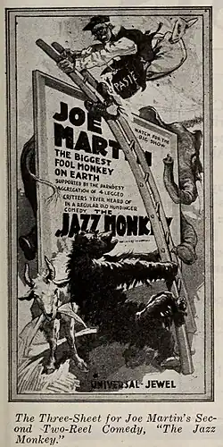 Jazz Monkey three-sheet