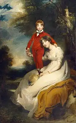 Sabine Thellusson and Son by Thomas Lawrence