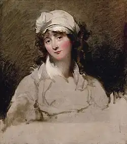 Portrait of Elizabeth Inchbald by Thomas Lawrence, c. 1796