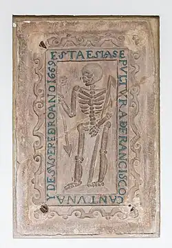 Tomb of Francisco Cantuña and his heirs, at the basilica's Museum.