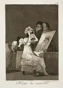 Capricho No. 55: Hasta la muerte (Until death)