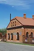 Pottery training and exhibition center in Opishnia, 1916