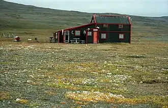 Hut at Myggbukta