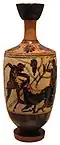 Shoulder or secondary lekythos, c. 500 BC.