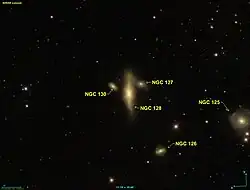 NGC 128 group with labels
