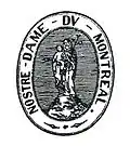 Coat of arms of the Société Notre-Dame de Montréal