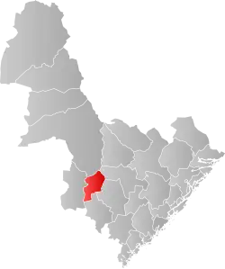 Evje within Aust-Agder