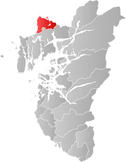Ølen within Rogaland