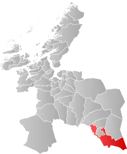 Røros landsogn within Sør-Trøndelag