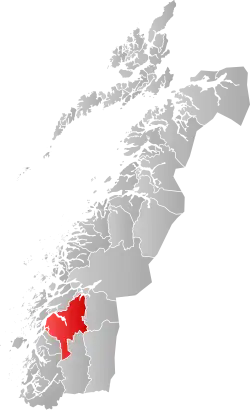 Vefsn within Nordland