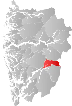 Ulvik within Vestland