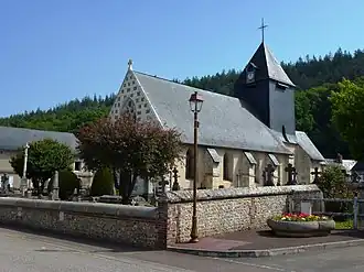 The church in Nassandres