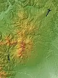 Topographic map