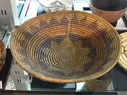Navajo basket, Museum of Anthropology, Vancouver, BC, Canada