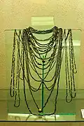 Necklace from Galabnik, 6th millennium BC (Galabnik Culture).[19]